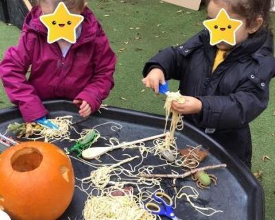 halloween-messy-play