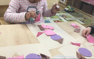 shapes and art activity